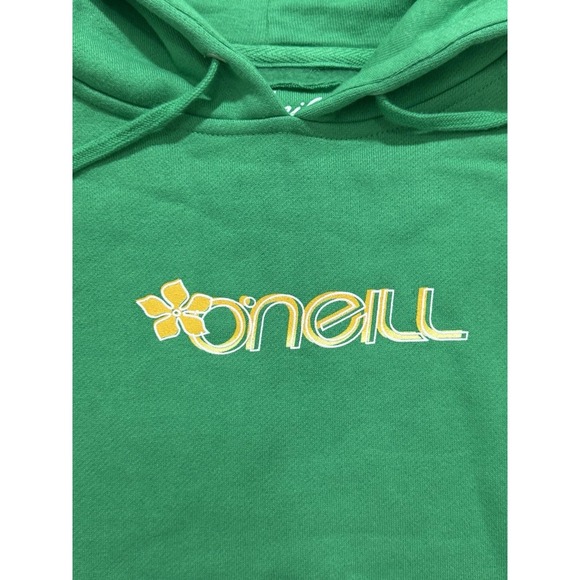 Y2K‎ O'Neill Surfing Green Hoodie Women Size XL - Picture 2 of 10